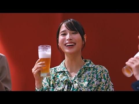 広瀬アリスと松山ケンイチが初登場 タモリ＆江口洋介と乾杯！ 「本麒麟」新CM「新しい本麒麟はじまる 登場」編