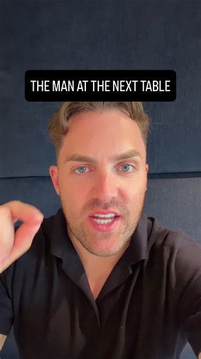 THE MAN AT THE NEXT TABLE