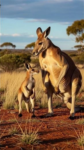 Shocking fact about growth of Kangroo #facts #animalfacts