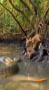 Capuchin Monkey Heroically Rescues Baby Deer from Stuck Anaconda 🐒🦌🐍 You won’t believe the bravery of this little monkey! Watch as it risks everything to save the baby deer from a giant anaconda. 😱❤️ #Wildlife #CapuchinMonkey #AnimalRescue #Nature #Animals #FYP #ForYou #ViralVideo #USA #Shorts #Reels #HeartTouching | UniRescue