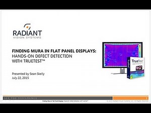 Finding Mura in Displays