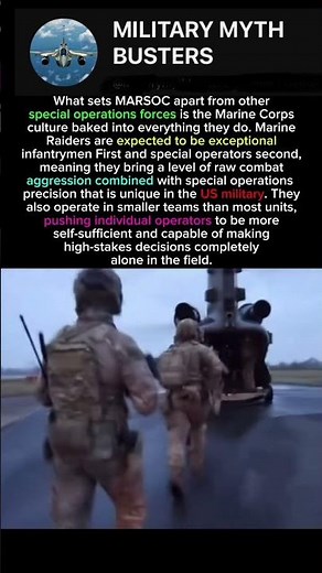 What Makes MARSOC Different From Every Other Special Forces Unit