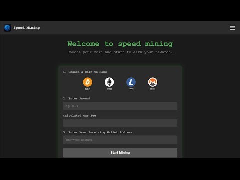 Crypto Mining PHP Script