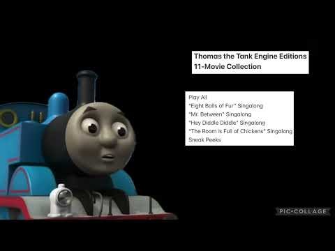 Thomas the Tank Engine Editions 11-Movie Collection 2026 DVD Main Menu