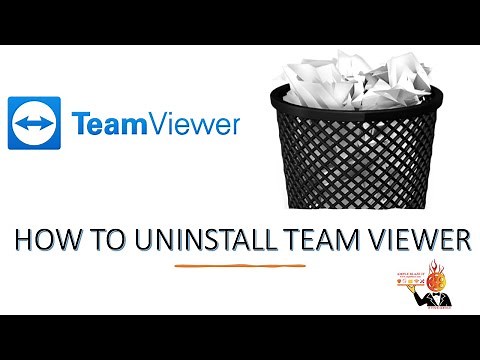 How To Uninstall Team Viewer, Once and For All