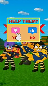 Kpop Demon Hunters How to make Rumi, Abby, Zoey Help Abby find the real Mira #kpopdemonhunter | Reel Minecraft animation