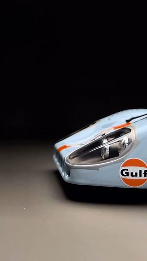 🩵🧡 PORSCHE 917 LH - 1:18 scale model car. • Side view of the Porsche 917 LH. Video recorded with my Iphone 14 Pro. Classic prototype of the Gulf Racing team with its iconic Gulf livery. 🎥 Video by @gulfracingteams #gulfracingteams #gulflivery #porsche917lh | Gulf Racing Teams