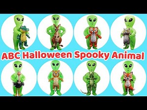 ABC Halloween Alien Chase! Spooky Animals Captured & Black Hole Fall 😂👻🛸 | Neigh Neigh TV