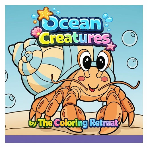 Printable Coloring Pages Digital Download | Ocean Creatures Coloring Book | Sea Animals Theme | Kids   Family | 39 Pages | Instant Download - Etsy