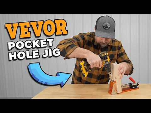 VEVOR Pocket Hole Jig Kit Review & Demo | Easy, Accurate DIY Joinery Tool