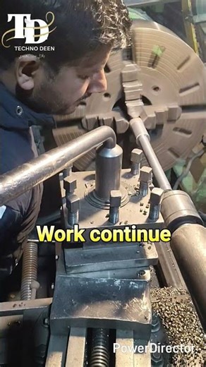 v thread bolt making process #cncsoftware ! lath machine ! workshop tools #cnc #Technodeen #cnctips