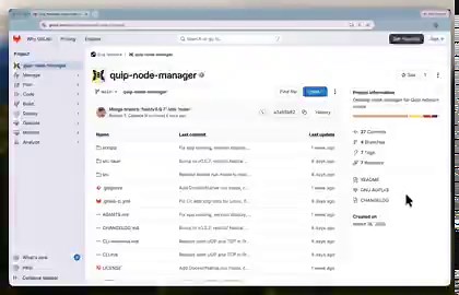 Good afternoon CT ☕️▶️ 120+ nodes live this early says a lot about the demand around @QuipNetwork.The biggest advantage is that running a node is no longer limited to highly technical users.With a desktop node manager for macOS, Windows and Linux, plus Docker and native support, $Quip is making participation simple enough for anyone to get involved. That is how real networks scale. ▶️ Every post is a chance to climb.The people rising on the @QuipNetwork leaderboard are not just posting more, the