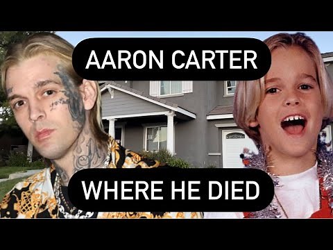 Aaron Carter The House Where He Died and Memorial