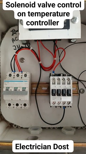 "Solenoid Valve Control with Temp Controller: Step-by-Step Guide" #solenoidvalve #shorts
