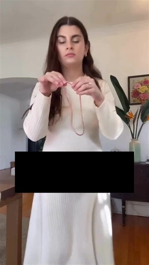 Meet Andrea Tardott, a customer who's inspired us with how she styles her ruby heart tennis necklace. We love how she pairs it with a white dress and spring jacket for weekend brunches, then switches to a brown top and bold red pants for work-to-drinks. Her approach shows just how versatile this stunning piece can be. Link here: https://www.fredmeyerjewelers.com/necklace/products/created-ruby-18-tennis-necklace--2546745.aspx | Fred Meyer Jewelers