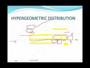 Hypergeometric distribution basic concept