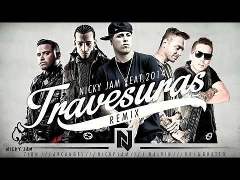Travesuras Remix - Nicky Jam Ft De La Ghetto, J balvin, Zion y Arcangel | Video Lyric