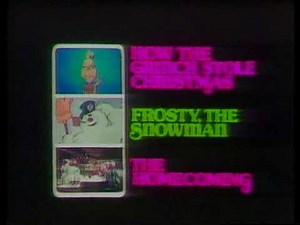 CBS Specials Frosty The Snowman & How The Grinch Stole Christmas Promos (1975)