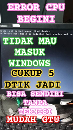 How to Reboot and Select Proper Boot Device on Windows PC Laptops #windows #pc #laptop