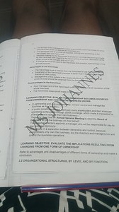 Explain how ownership becomes divorced from ownership and contr... | Filo
