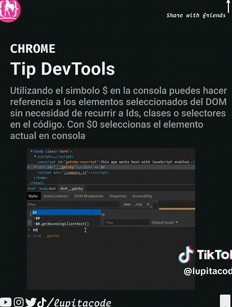 Domina el DOM en Consola con DevTools
