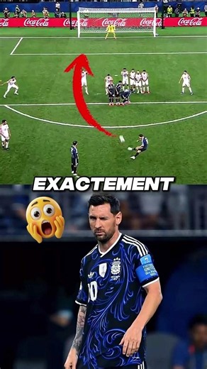 Argentina copies Portugal #football #messi #worldcup2026 #freekick