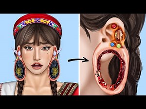 ASMR Remove Worm & Maggot Ear Infected | Severely Injured Animation