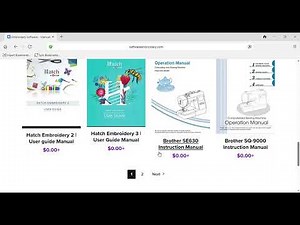 Brother Embroidery & Sewing Machine Manuals 📘🧵 | Free PDF Downloads