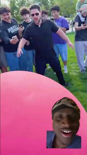 I Raced A Human Balloon🎈