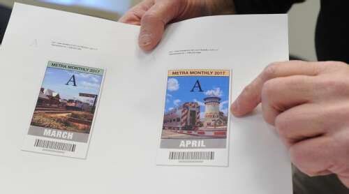 How Metra monthly passes become miniature works of art