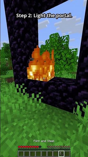 How to Get in The Nether in Minecraft
