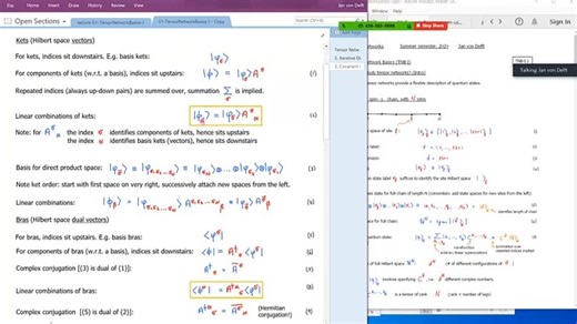 Tensor Networks 2021 Videos