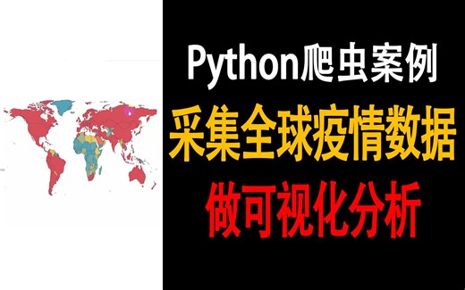 Python采集全球疫情数据，做可视化分析，做毕设必备~【Python爬虫案例】