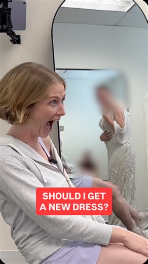 Rach on Instagram: "Can we make the beaded sleeves detachable or should I get a new dress?"