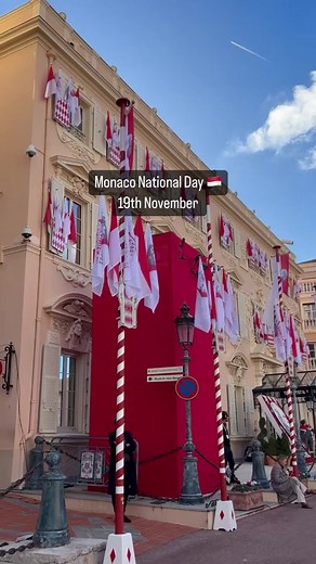 Monaco National Day Grand Military Parade at Place du Palais