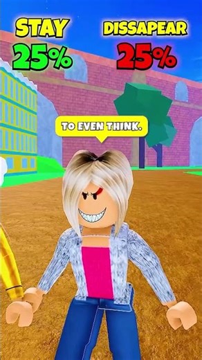 People DECIDE whether you STAY or DISAPPEAR from Blox Fruits… 🎥 #shorts