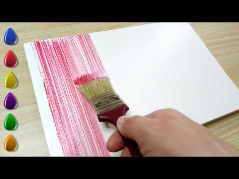 A Surreal Rainy Day / Acrylic Painting For Beginners