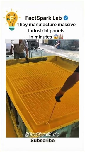 How reinforced industrial panels are mass-produced