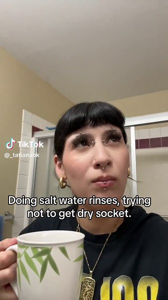 Im petrified of getting dry socket😣 #wisdomteethremoval #wisdomteethrecovery #drysocket