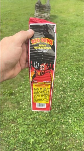 Daily Firework: Red Devil Firecrackers (100 strip) by TNT #shorts #fireworks #tntfireworks #250th
