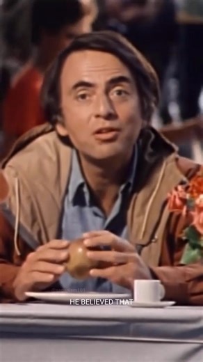 40K views · 1.3K reactions | Carl Sagan ; Cosmos "Democritus" ❤☮ #carlsagan #science #history | Saganism | Facebook