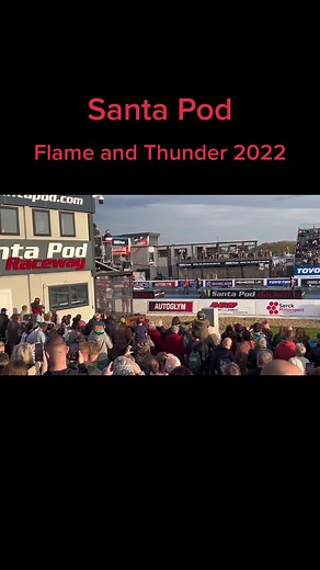 Ever seen 2 Jet cars go down a drag strip? Well now you have 🚗🚀🔥💥💨 @santapodraceway #flameandthunder2022 #jetcar #dragstrip #loudisbetter #cartiktok #xyzbca #fyp #StemDrop001