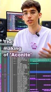 How I made "Aconite" 🎸🪻 #musicproduction