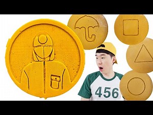 오징어게임 달고나 먹방모음 SQUID GAME DALGONA DESSERT Collection 놀이터먹방 playground mukbang Chocolate Eating show