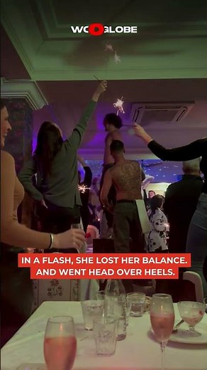 Drunk Girl Fall Funny Party Dance Fail | WooGlobe