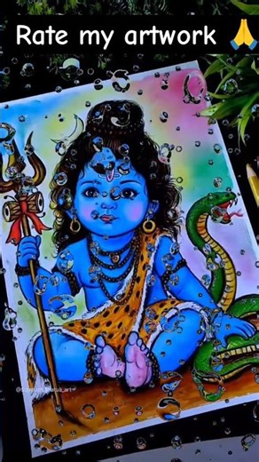 Please Rate My Artwork 🙏🎨 | Honest Opinion Needed ❤️ #viralvideo