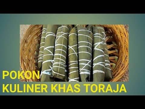 Cara membuat Pokon, makanan khas Toraja
