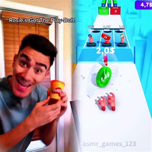 Rosie Takes Caillou's Play-Doh Rap #shorts