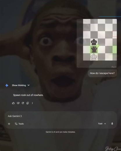 Gemini Just Spawned Rook Out Of Nowhere | Chess Edit | IB: ‪@Rookiechess-e9p‬