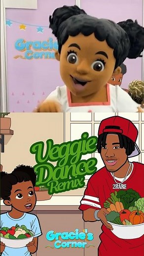 Veggie Dance remix ft. 2Rare out now! 🥦 #shorts #veggiedance